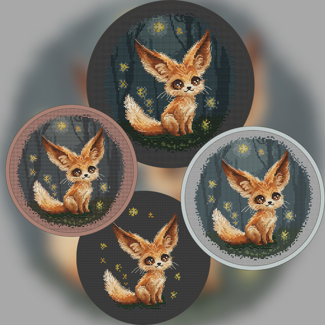 Pattern "Fennec foxie"