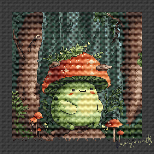 Pattern "Whimsical mushroom"