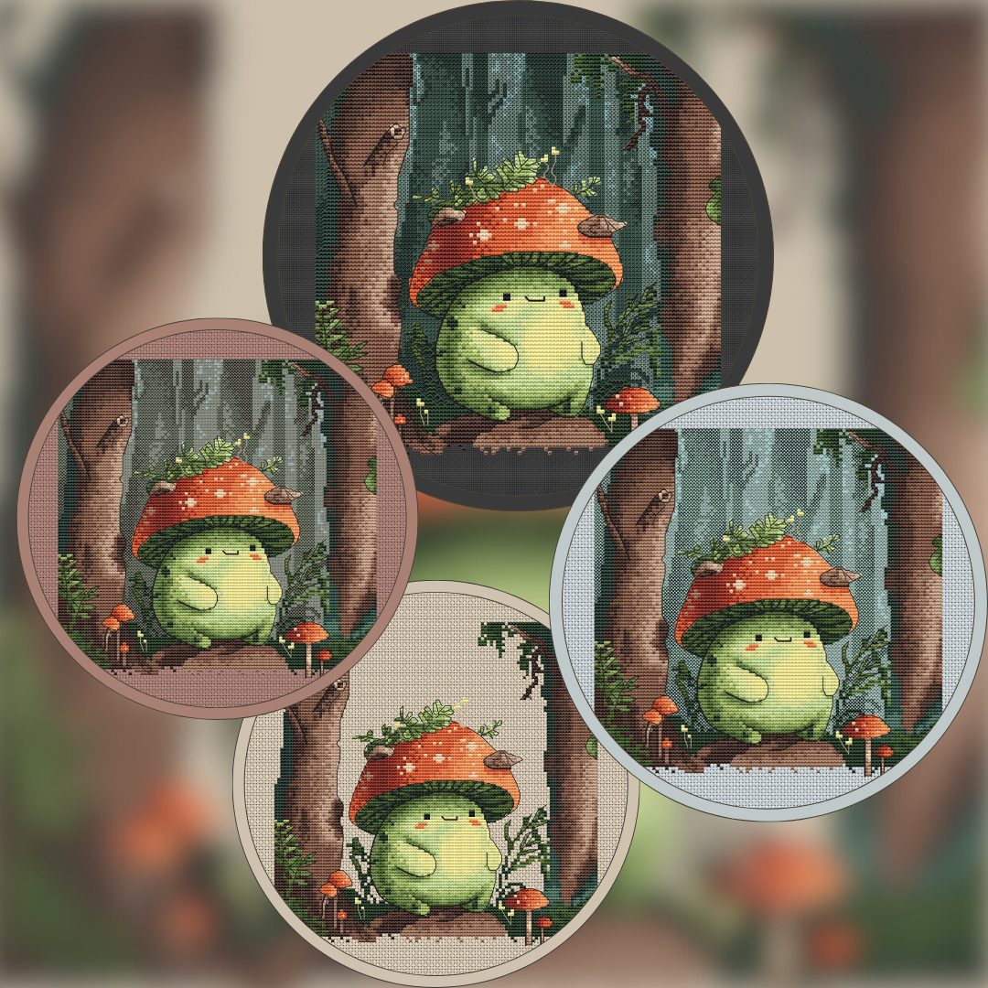 Pattern "Whimsical mushroom"